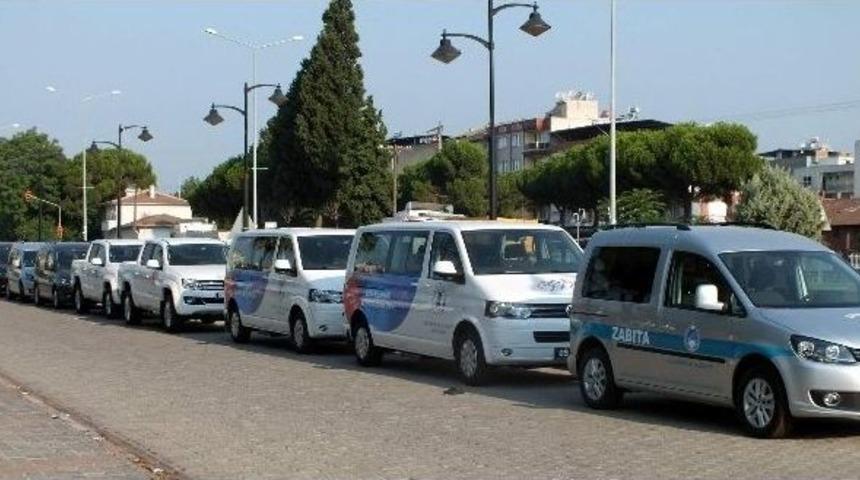 Germencik Belediyesi Ara&ccedil; Parkını G&uuml;&ccedil;lendiriyor