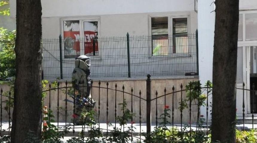 Kahramanmaraş Emniyet M&uuml;d&uuml;rl&uuml;ğ&uuml;&rsquo;nde Ş&uuml;pheli &Ccedil;anta Paniği