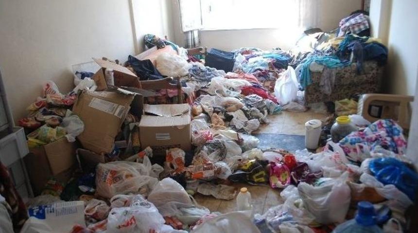 Evden 2 Kamyon &Ccedil;&ouml;p &Ccedil;ıktı