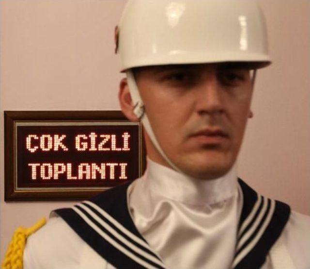 Y&uuml;ksek Askeri Şura, Başbakan Davutoğlu Başkanlığında Toplandı 2