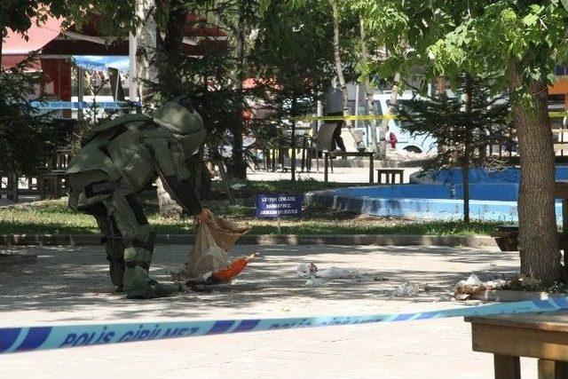 Ardahan&rsquo;da Ş&uuml;pheli Poşet Paniği 1