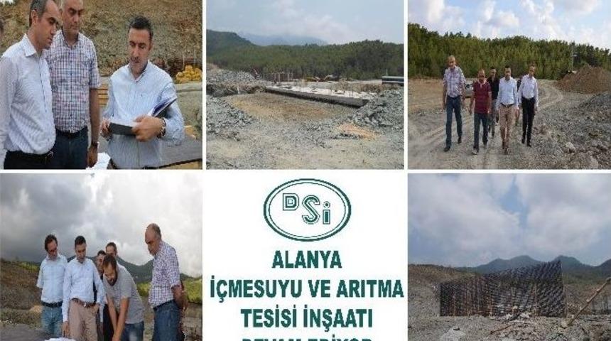 Dsi&rsquo;den Alanya&rsquo;ya 47 Milyon 300 Bin Metre K&uuml;p İ&ccedil;me Ve Kullanma Suyu