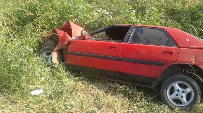 Manisa&rsquo;da Trafik Kazası: 1 &Ouml;l&uuml;