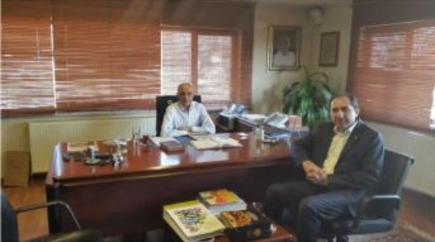 Rekt&ouml;r Alkan&rsquo;dan İşadamı Derindere&rsquo;ye Ziyaret