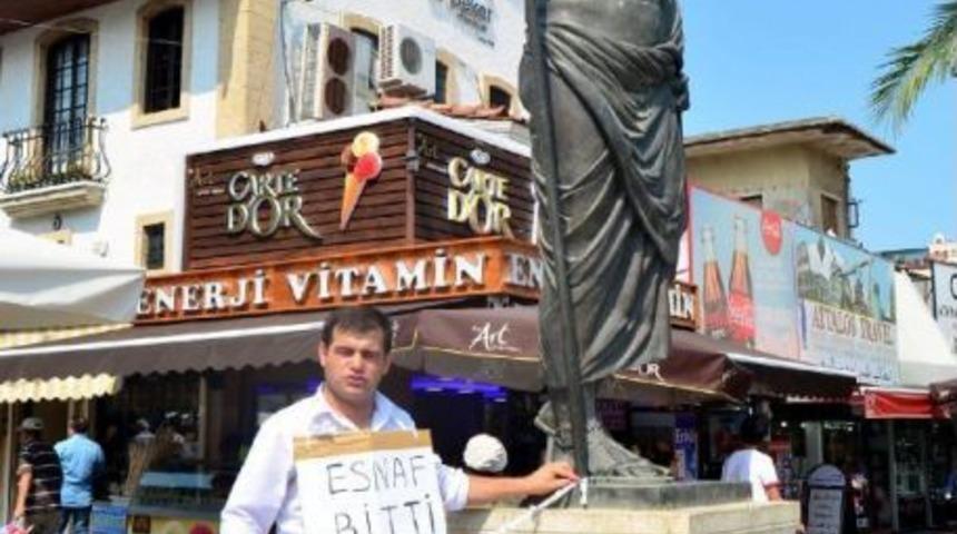 Turkish Man Protests Alcohol Sale Restrictions In Unusual Demo