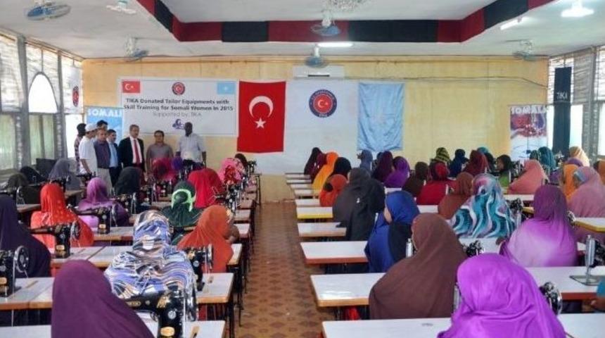 Tika&rsquo;dan Somali&rsquo;de Şiddet Mağduru Ve Kimsesiz Kadınlara İstihdam Desteği