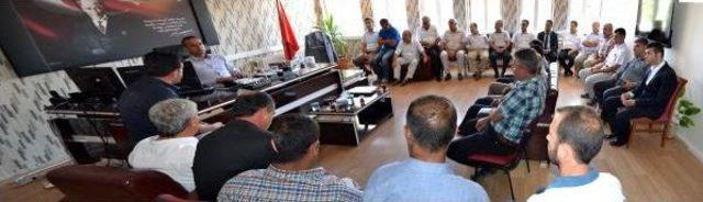 Muhtarlardan Ahlat Emniyet M&uuml;d&uuml;rl&uuml;ğ&uuml; ne  ge&ccedil;miş Olsun  Ziyareti 1