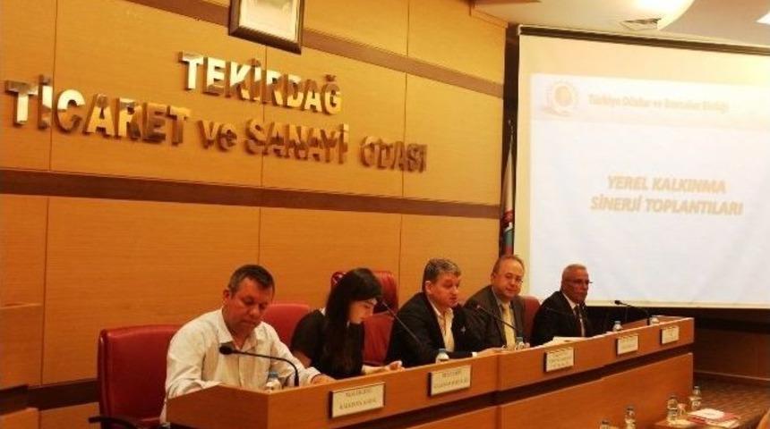 Trakya B&ouml;lgesi Yerel Kalkınma Sinerji Toplantısı Yapıldı