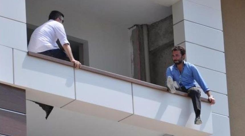 İnşaatta Intihara Kalkıştı