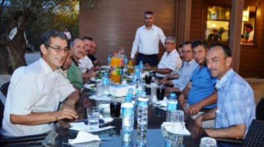 G&ouml;me&ccedil;&rsquo;te Kaymakam Yavuza Yemekli Veda