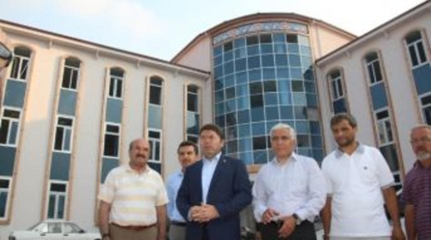 Milletvekili Tun&ccedil; İmam Hatip Ortaokulu İnşaatını İnceledi