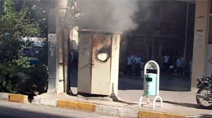 Adıyaman&rsquo;da Trafo Bomba Gibi Patladı