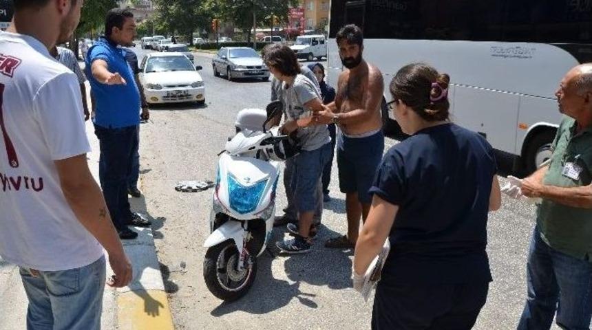 Milas&rsquo;ta Trafik Kazası: 1 Yaralı
