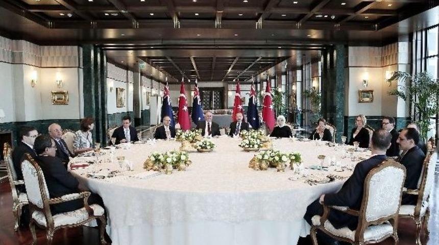 Erdoğan, Avustralya Genel Valisi Onuruna &Ouml;ğle Yemeği Verdi