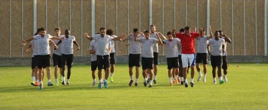 Samsunspor G&uuml;n&uuml; &Ccedil;ift İdmanla Tamamladı