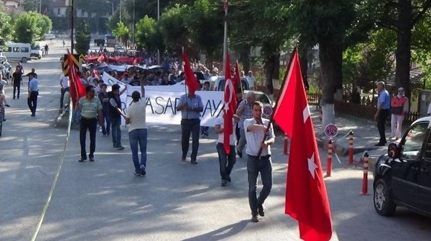 Bolu&rsquo;da Şehit Ziya Sarpkaya&rsquo;yı Anma Y&uuml;r&uuml;y&uuml;ş&uuml;