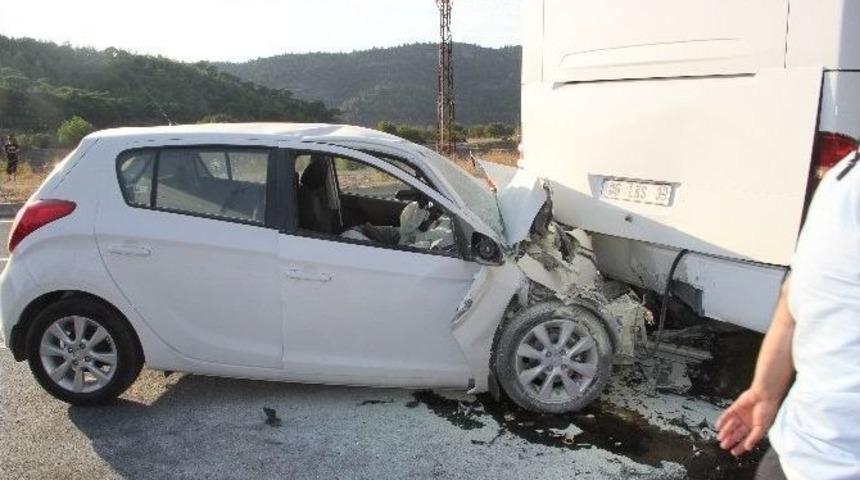 &Ccedil;anakkale&rsquo;de Trafik Kazası