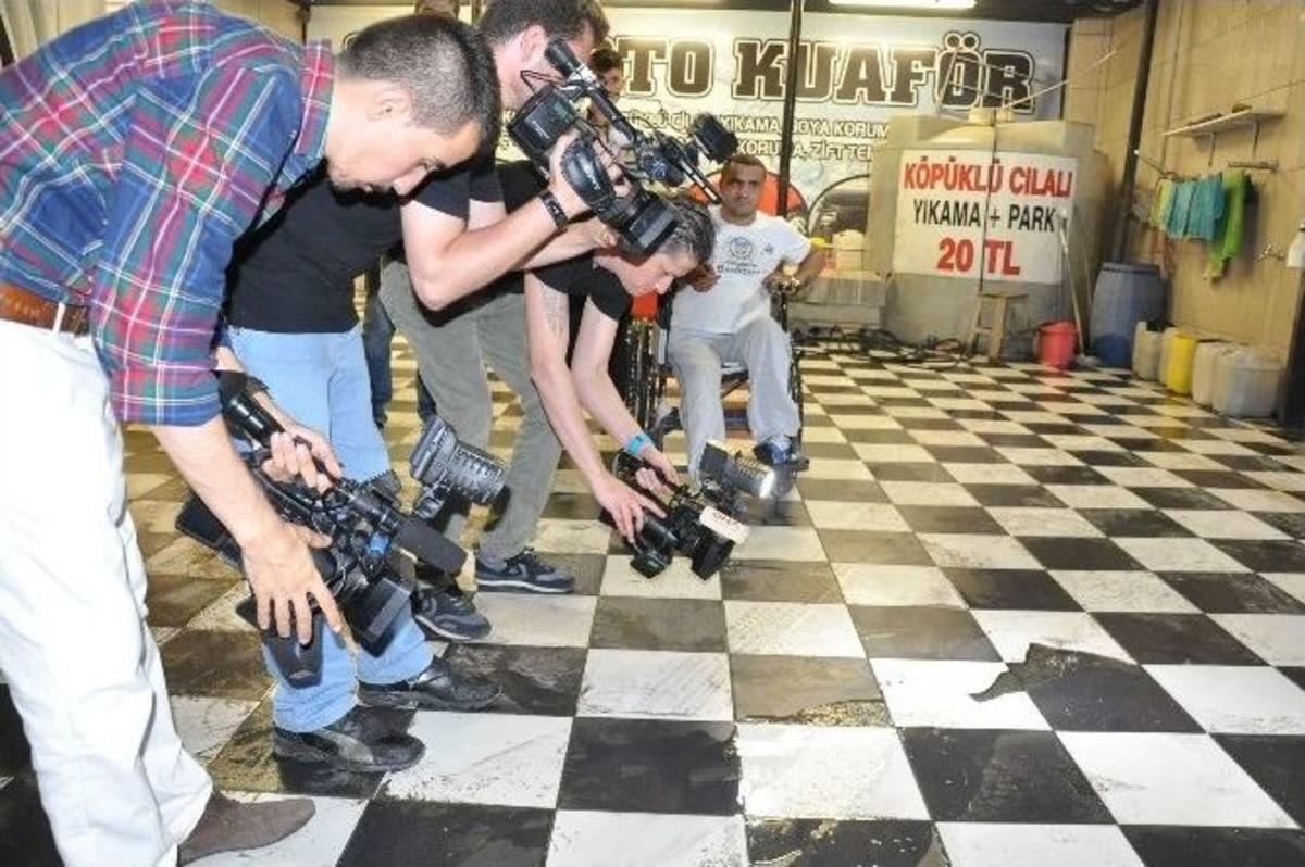 İnşaattaki G&ouml;&ccedil;&uuml;k Mahalleliyi Sokağa D&ouml;kt&uuml;