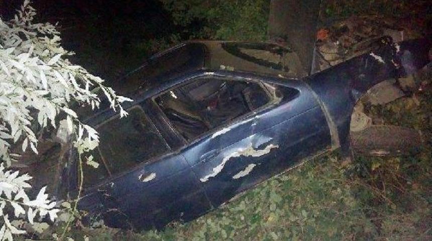 Otomobil Takla Attı: 1 &Ouml;l&uuml;