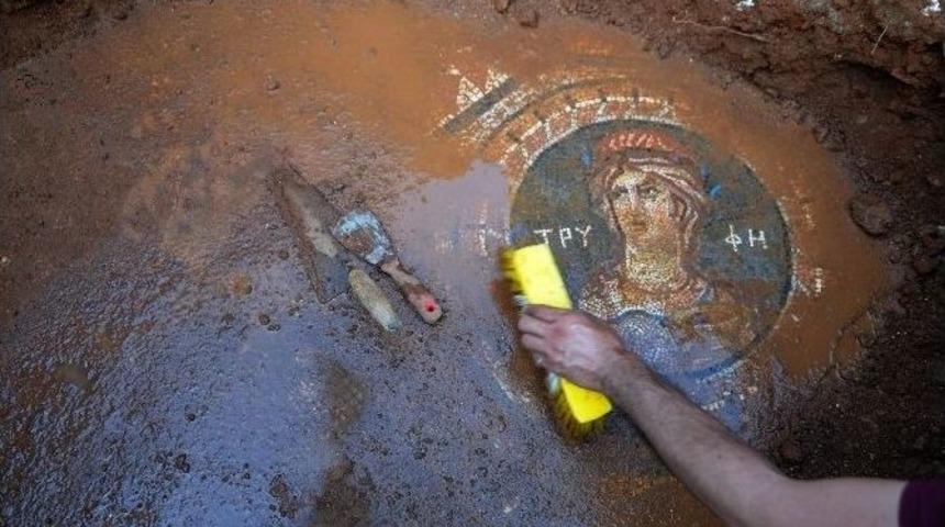 Olba Kazılarında Bulunan Mozaik, Silifke M&uuml;zesi&rsquo;nde Koruma Altına Alındı