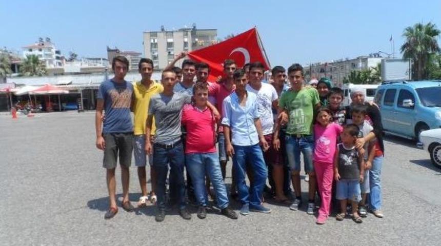 Anamur'da Kınalı Kuzular Birliklerine Uğurlandı