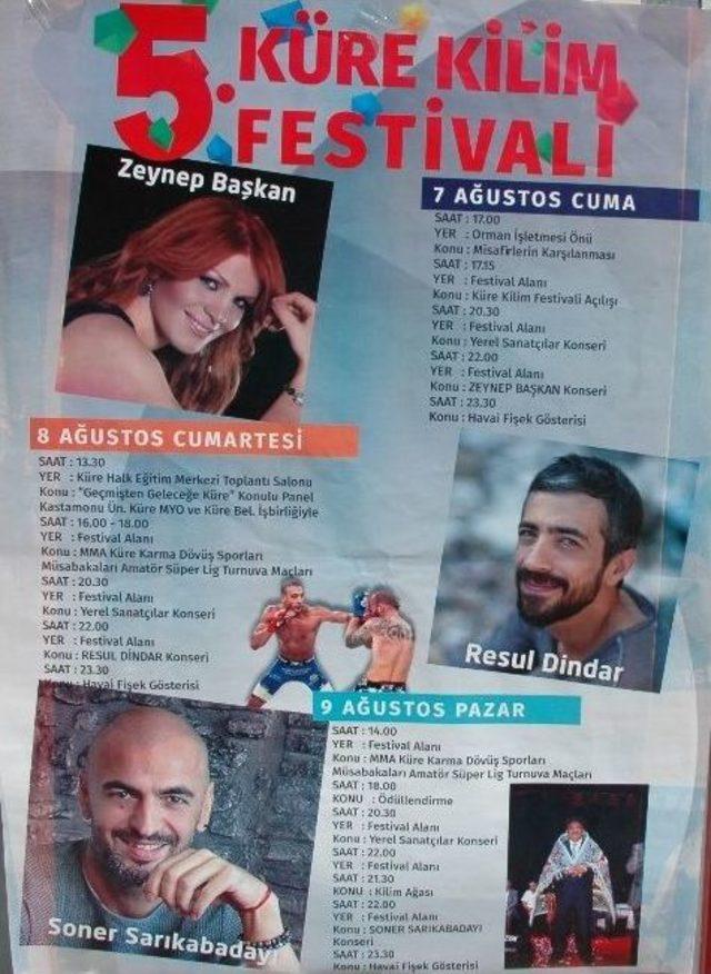 K&uuml;re, Kilim Festivaline Hazırlanıyor 3