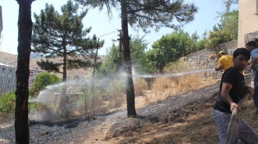 Baykan&rsquo;da Yangın