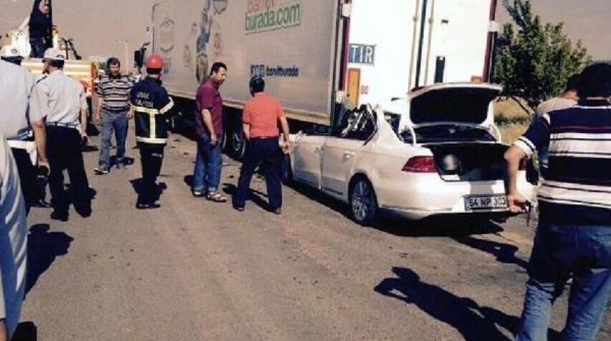 Uşak'ta Sağlık Camiasını &Uuml;zen Kaza