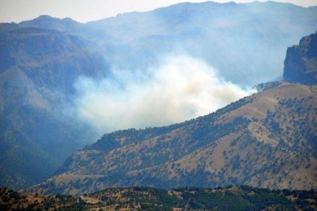 Şırnak Dağlarındaki Yangınlar Sürüyor