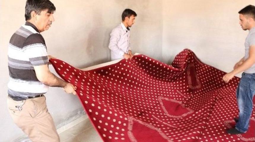 Cami Ve Taziye Evlerine Halı Desteği