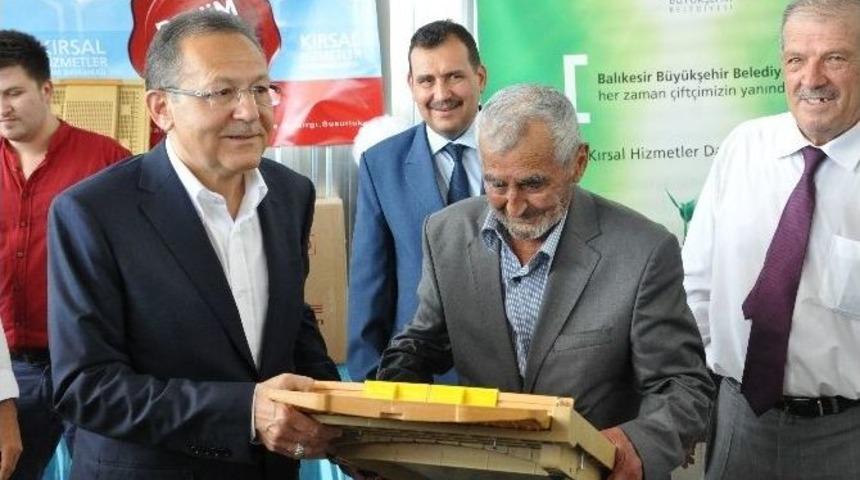 B&uuml;y&uuml;kşehir&rsquo;den Arıcılara Destek