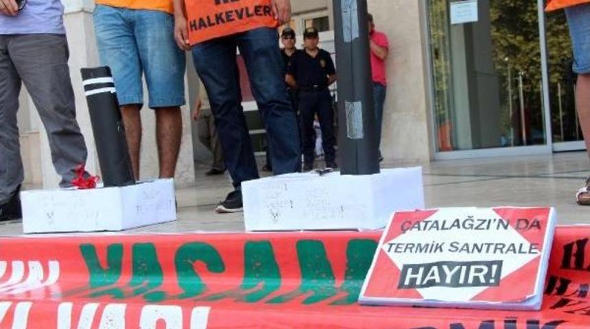 Zonguldak'ta Termik Santral Protestosu