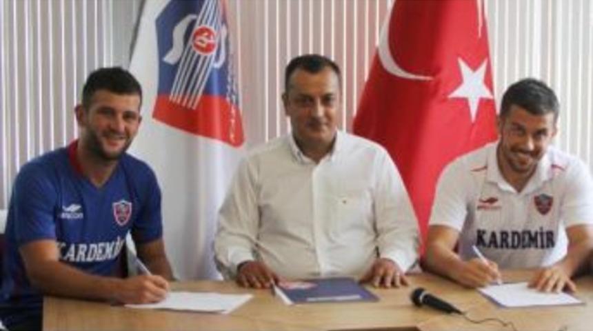 Kardemir Karab&uuml;kspor'da 2 Transfer