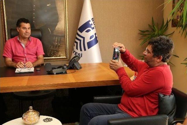 İranlı Gazetecilerden Başkan Kocadon’a Ziyaret 1