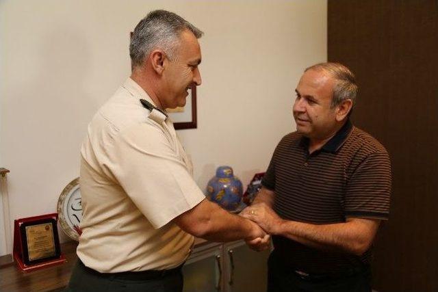 Bodrum İl&ccedil;e Jandarma Komutanı Demir&ouml;rs&rsquo;ten Veda Ziyaretleri 1