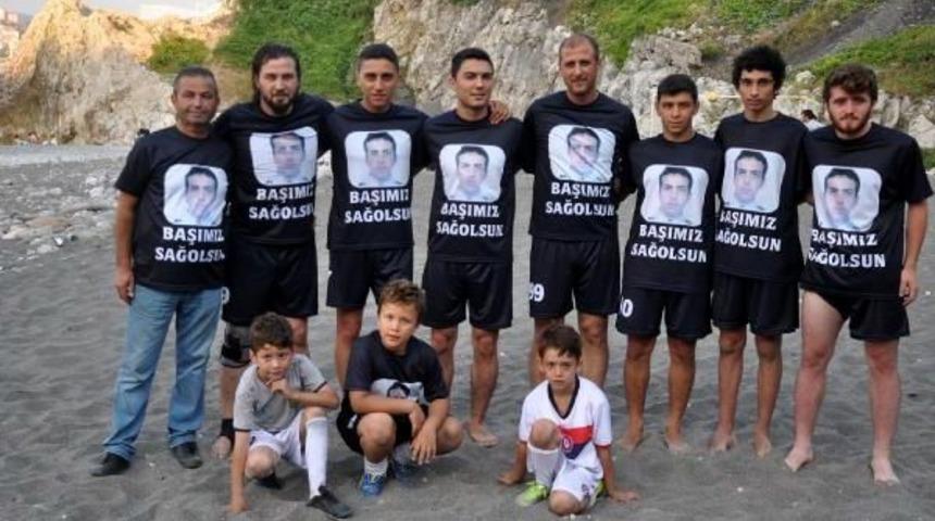 Şehit Polis Tansu Aydın Anısına Plaj Futbol Turnuvası