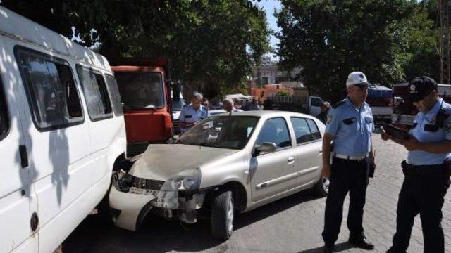 İslahiye'de Zincirleme Kaza: 1 Yaralı