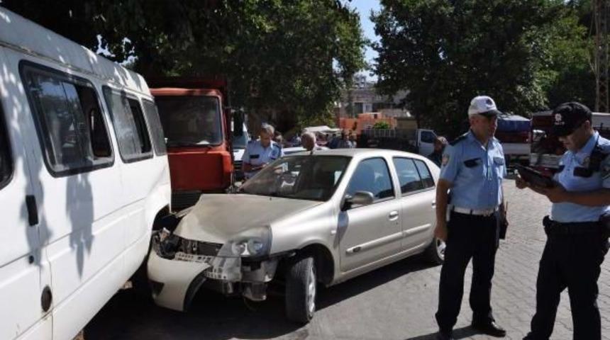 İslahiye'de Zincirleme Kaza: 1 Yaralı