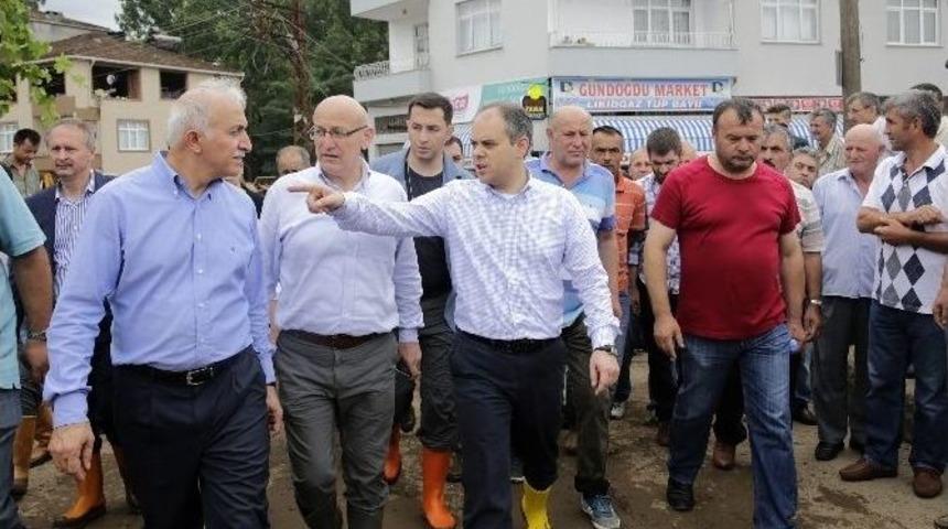 Terme Ve Salıpazarı&rsquo;nda Yaralar Sarılıyor