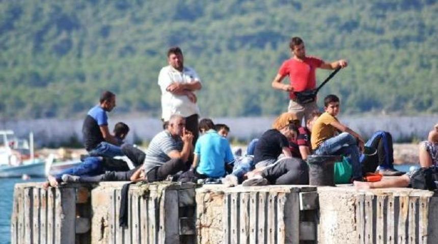 Ayvalık'ta 2 G&uuml;nde 235 Ka&ccedil;ak Yakalandı