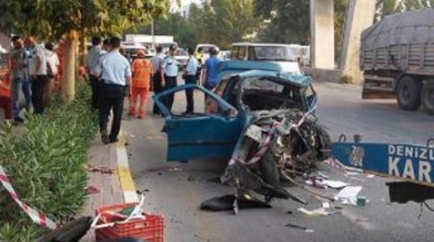 &Uuml;stge&ccedil;idin Ayağına &Ccedil;arpan Otomobildeki 1 Kişi &Ouml;ld&uuml;