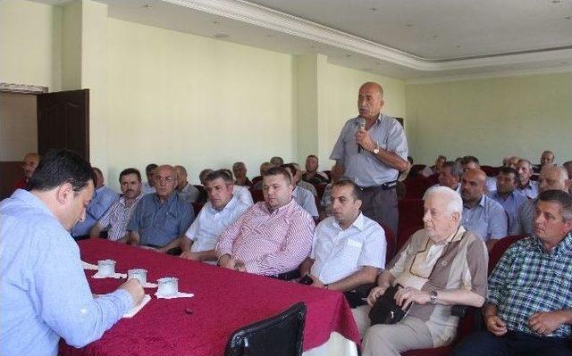 Ak Parti Milletvekili Gülşen Bozkurtlu Muhtarların Sorunlarını Dinledi