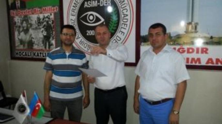 Asimder Başkanı G&uuml;lbey&rsquo;den &lsquo;ermenistan&rsquo; İddiası