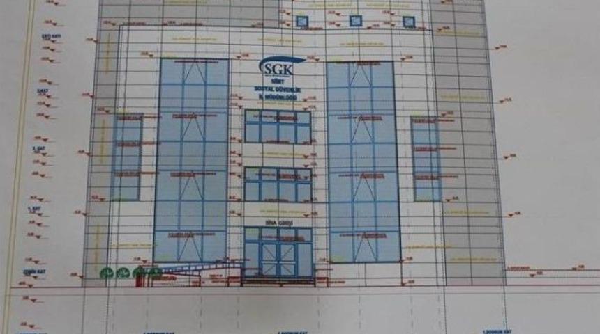 Sgk&rsquo;ya Yeni Hizmet Binası Yapımı