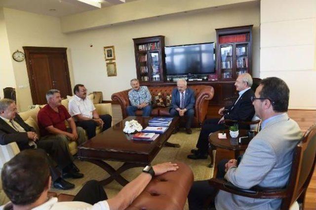 Kılı&ccedil;daroğlu, Or-Koop Heyetini Kabul Etti 1