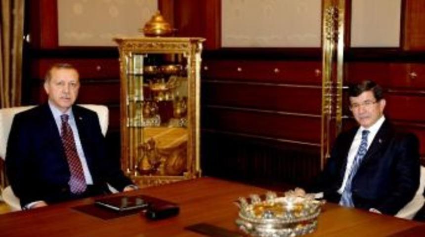 Cumhurbaşkanı Erdoğan, Başbakan Davutoğlu&rsquo;nu Kabul Etti