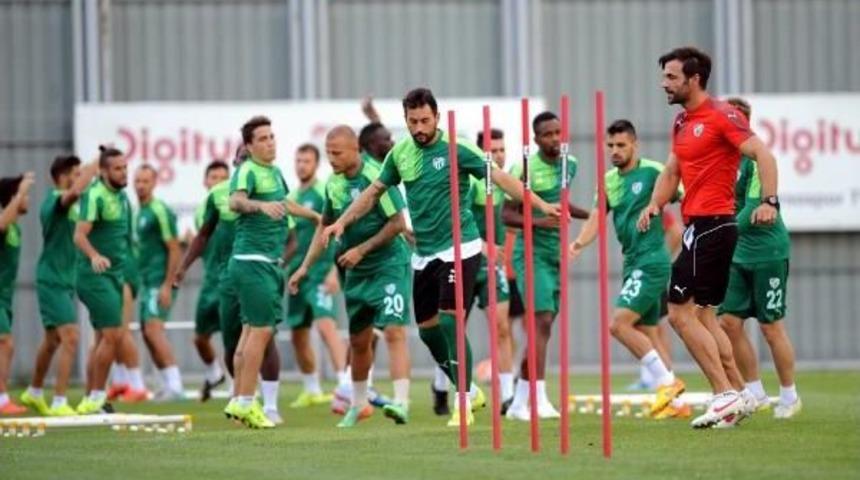 Bursaspor Taktik &Ccedil;alıştı
