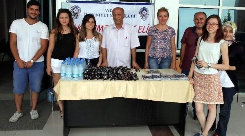 Aydın Polisi &Uuml;niversiteye Kayıt Yaptıran &Ouml;ğrencileri Bilgilendirdi