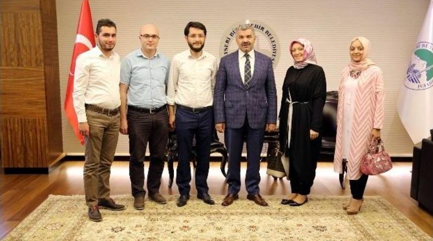 T&uuml;rgev&rsquo;den Başkan &Ccedil;elik&rsquo;e Ziyaret