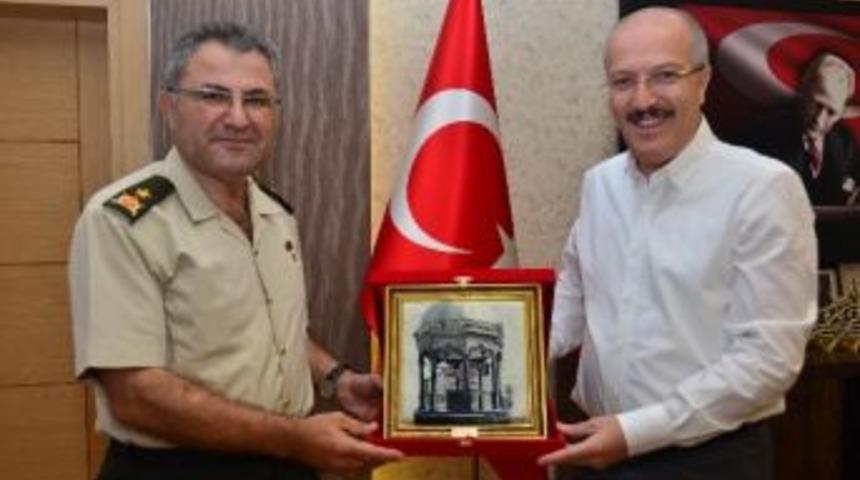 Tuğgeneral Tokel&rsquo;den Kafaoğlu&rsquo;na Veda Ziyareti